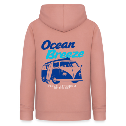 Women's Camping Hoodie - dusky rose