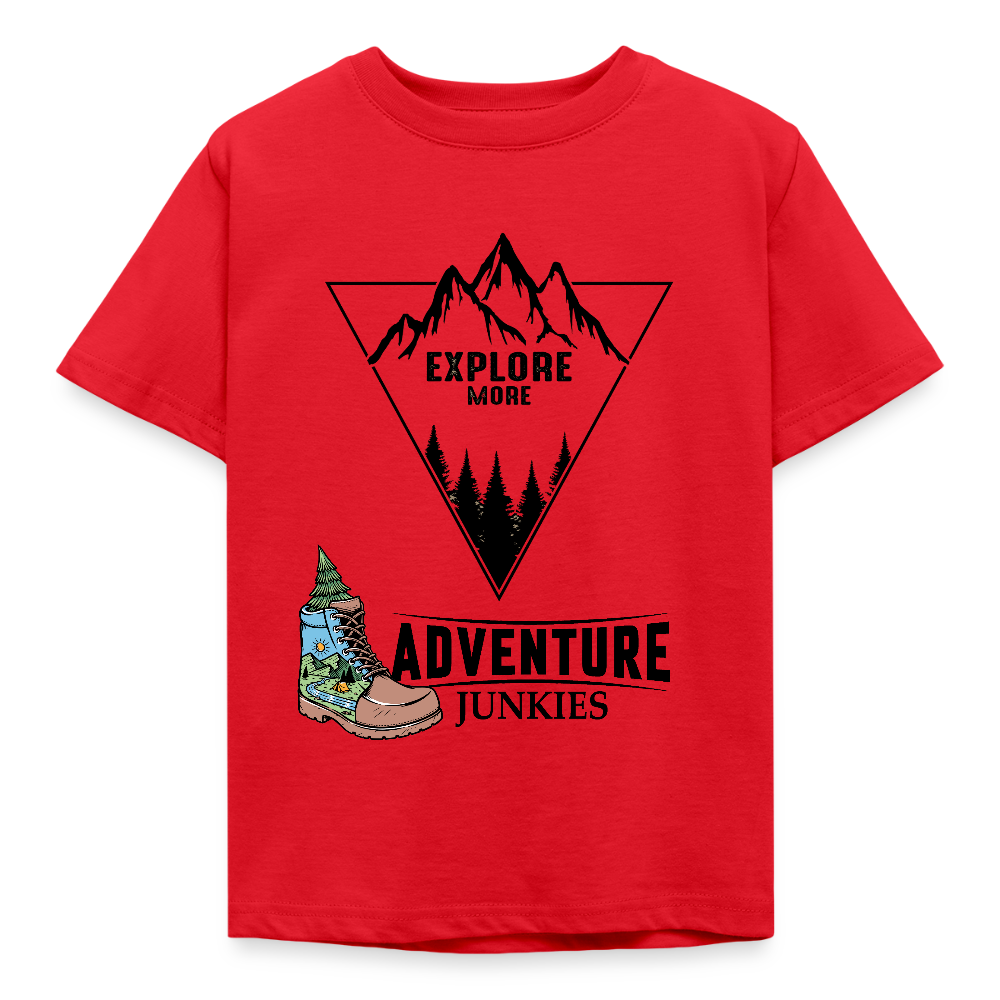 Children's  Unisex  T-Shirt - red