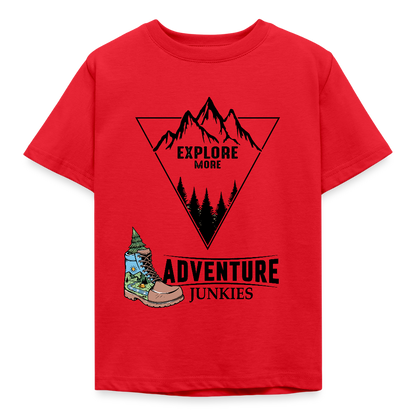 Children's  Unisex  T-Shirt - red