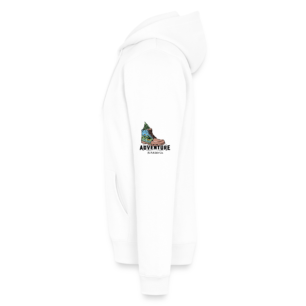 Men’s Premium Hiking / Walking Hoodie - white