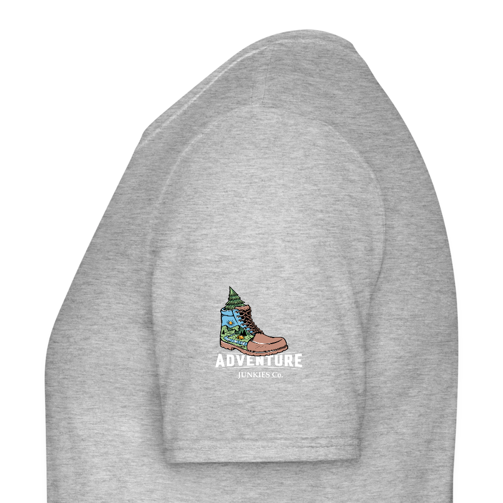 Men's T-Shirt Water Adventures - heather grey