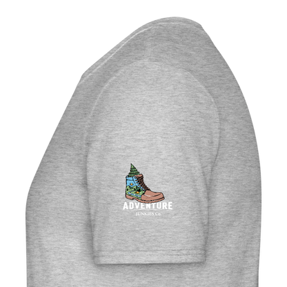 Men's T-Shirt Water Adventures - heather grey