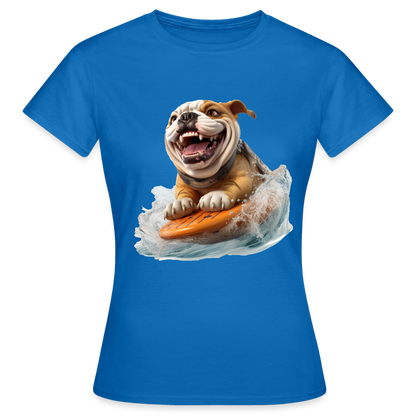 Women's Water Adventure T-Shirt - royal blue