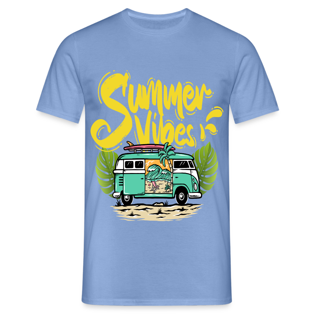 Men's Camping  T-Shirt - carolina blue