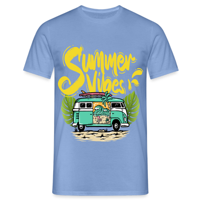 Men's Camping  T-Shirt - carolina blue