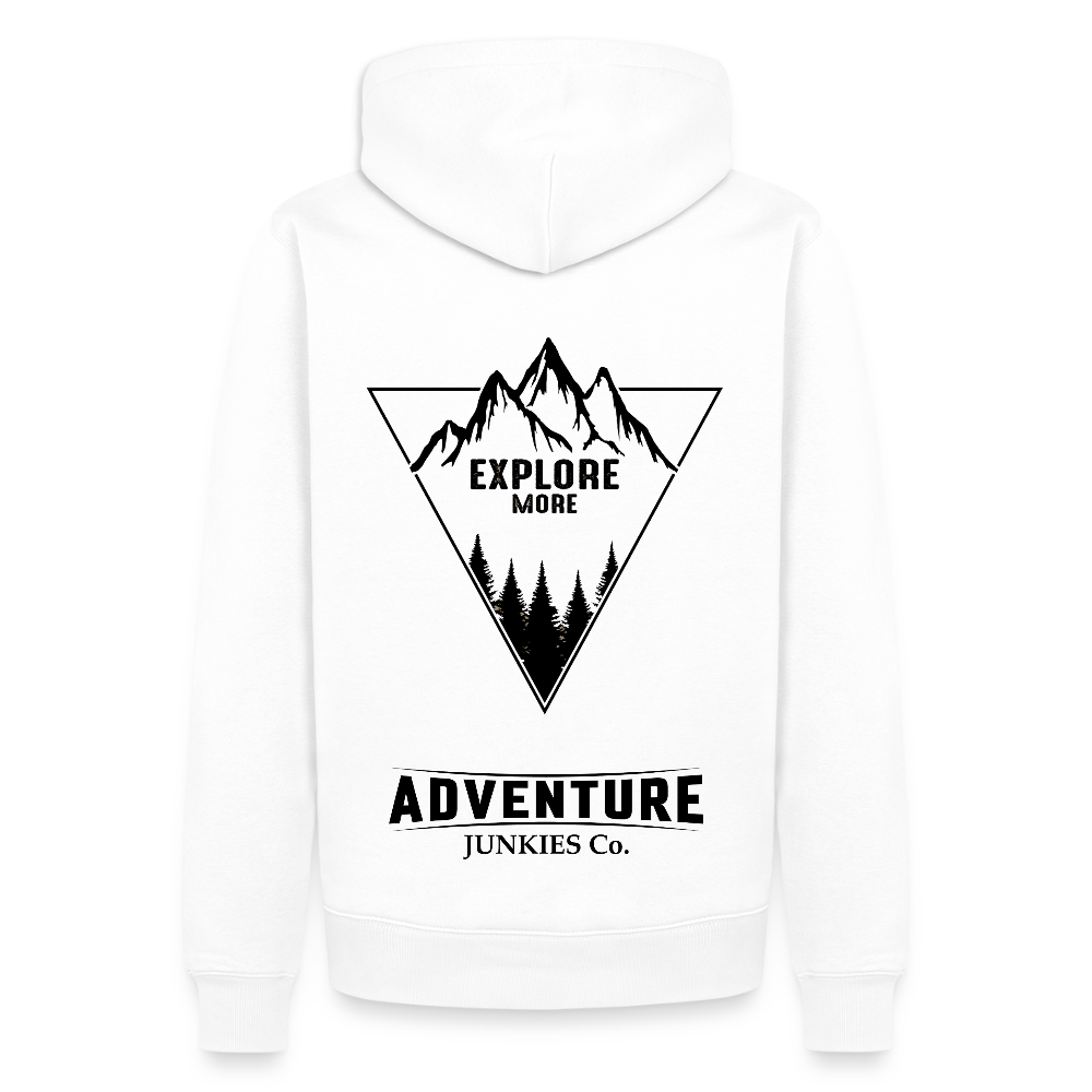 Men’s Premium Hiking / Walking Hoodie - white