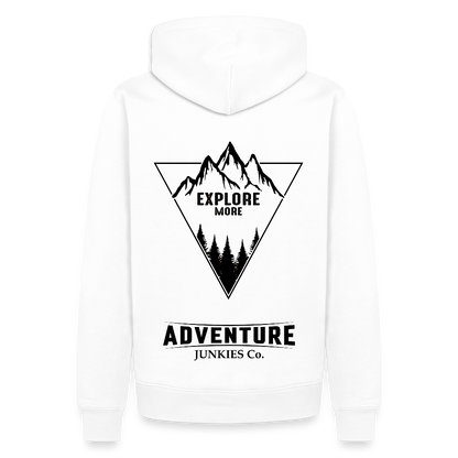 Men’s Premium Hiking / Walking Hoodie - white