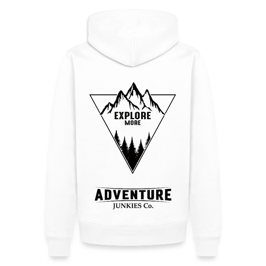 Men’s Premium Hiking / Walking Hoodie - white