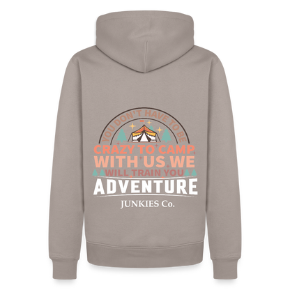 Men’s Premium Camping Hoodie - taupe