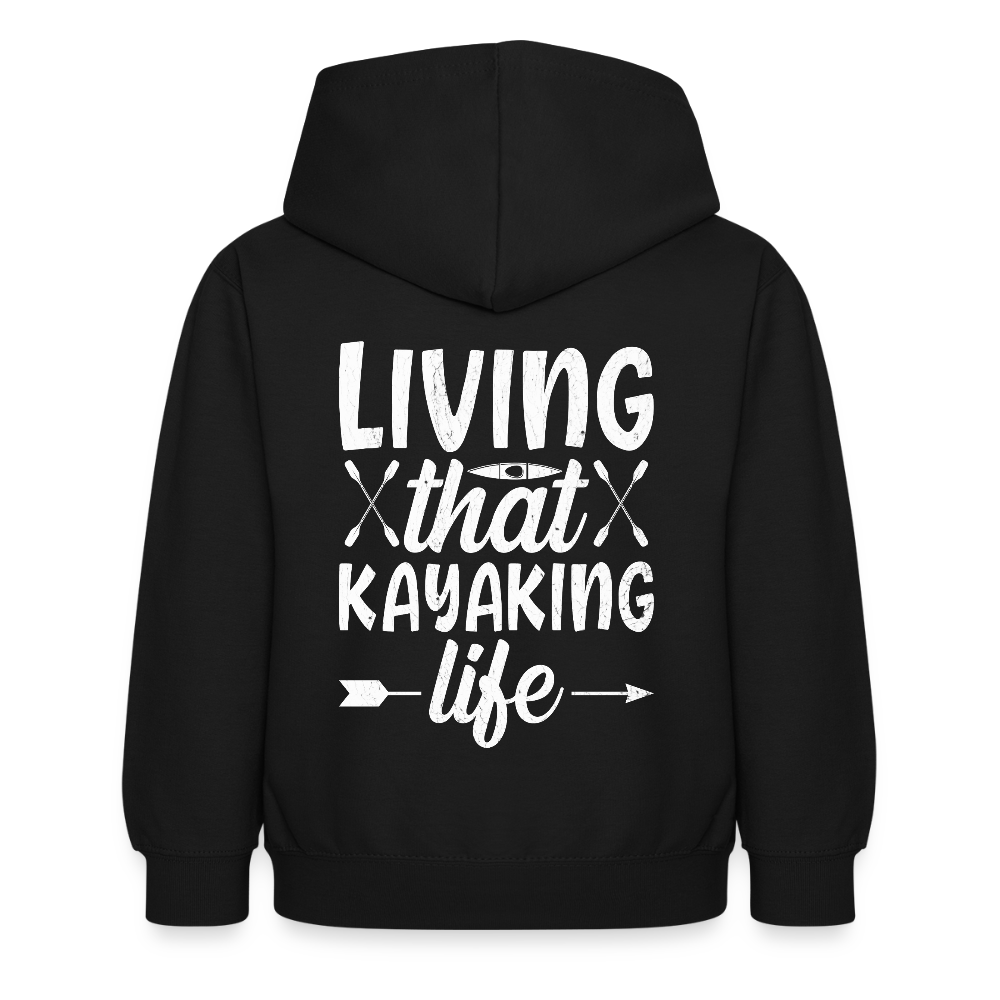Children's  Unisex Hoodie - black