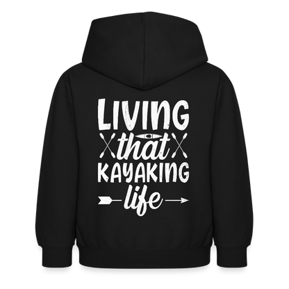 Children's  Unisex Hoodie - black