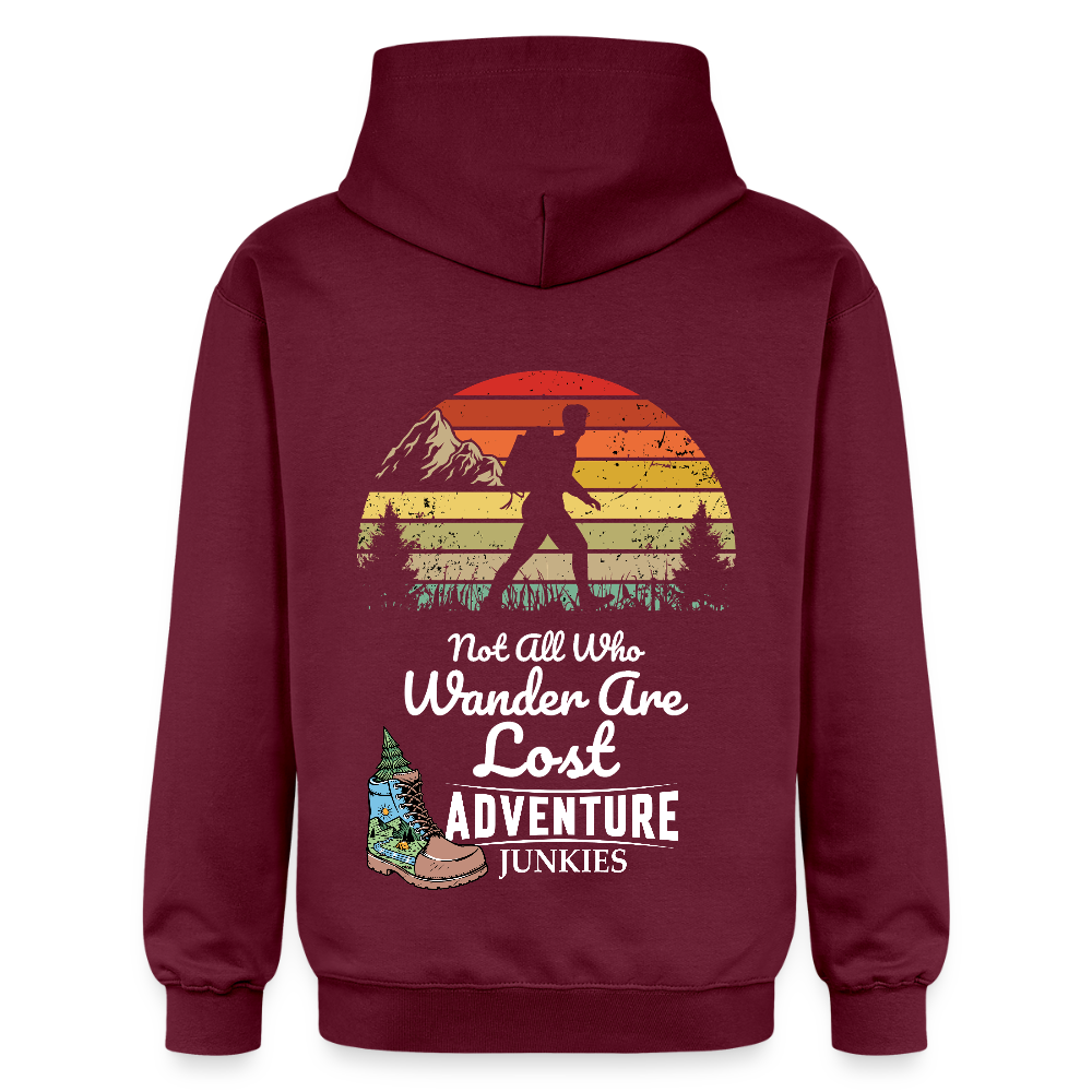 Adult Unisex  Midweight Hoodie - maroon