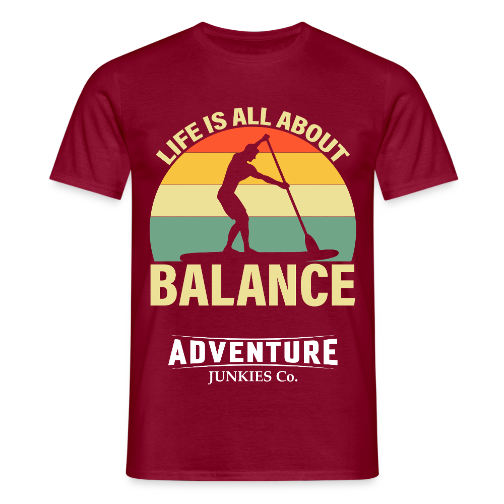 Men's T-Shirt water ts - brick red