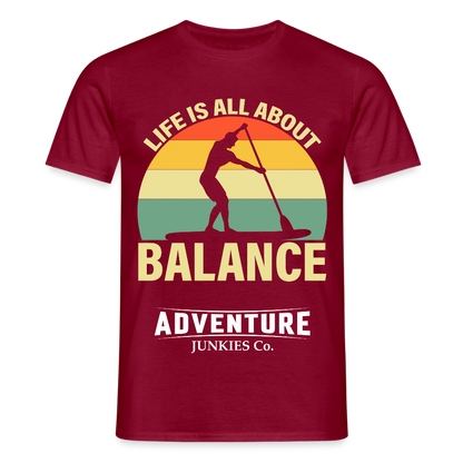 Men's T-Shirt water ts - brick red