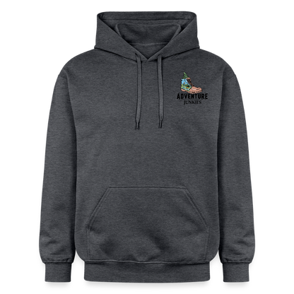 Unisex Midweight Hoodie - dark heather grey