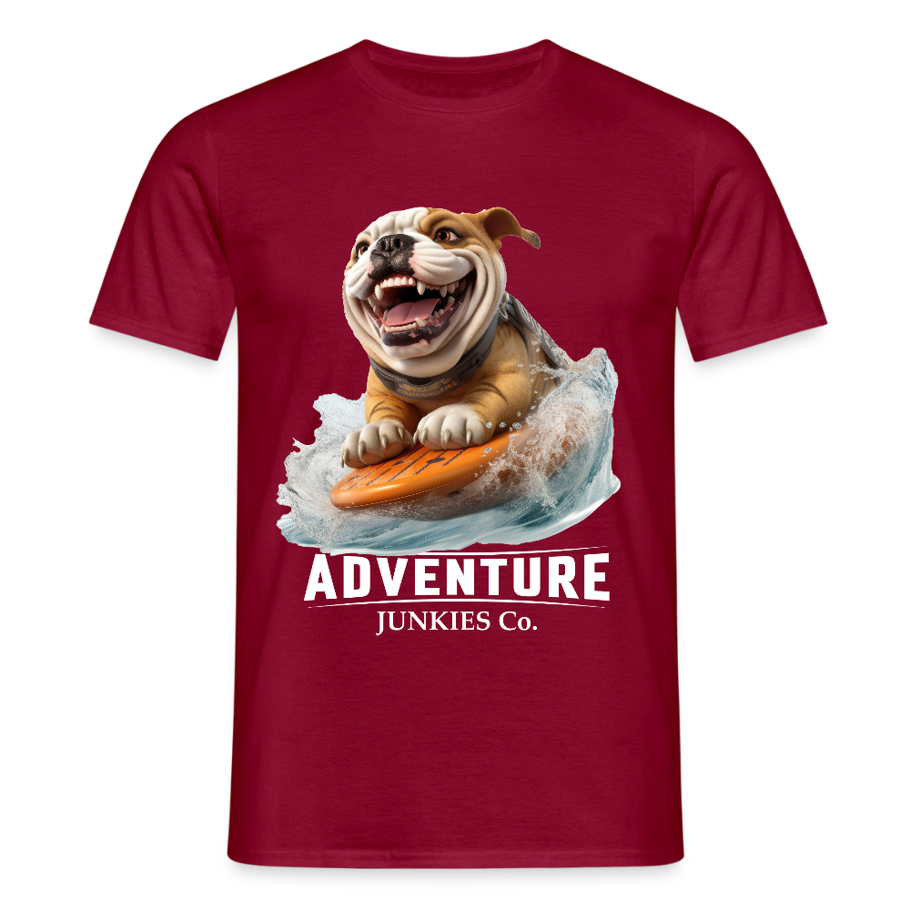 Men's T-Shirt water - brick red