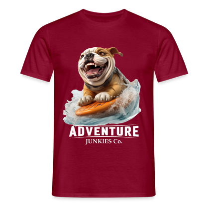 Men's T-Shirt water - brick red