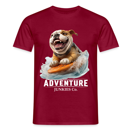 Men's T-Shirt water - brick red