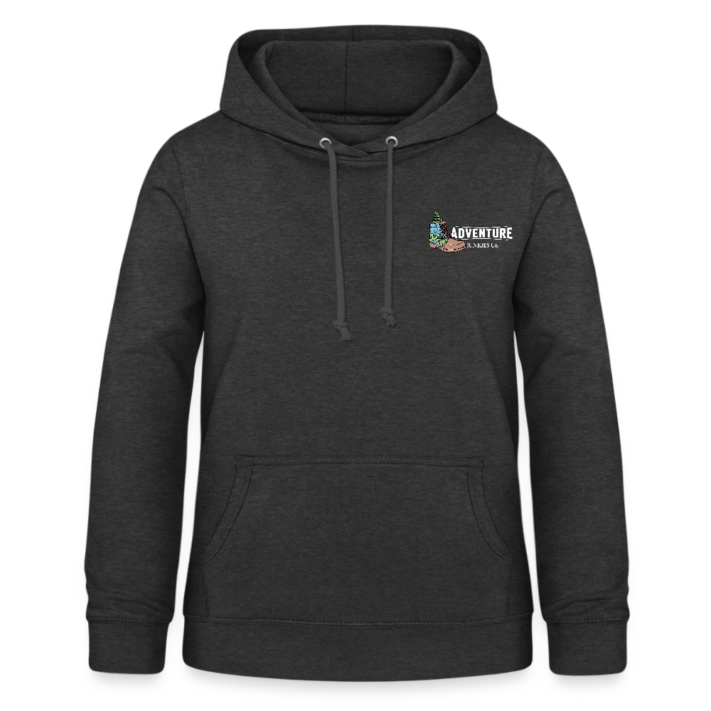 Women's Hoodie Water Adventures - charcoal grey