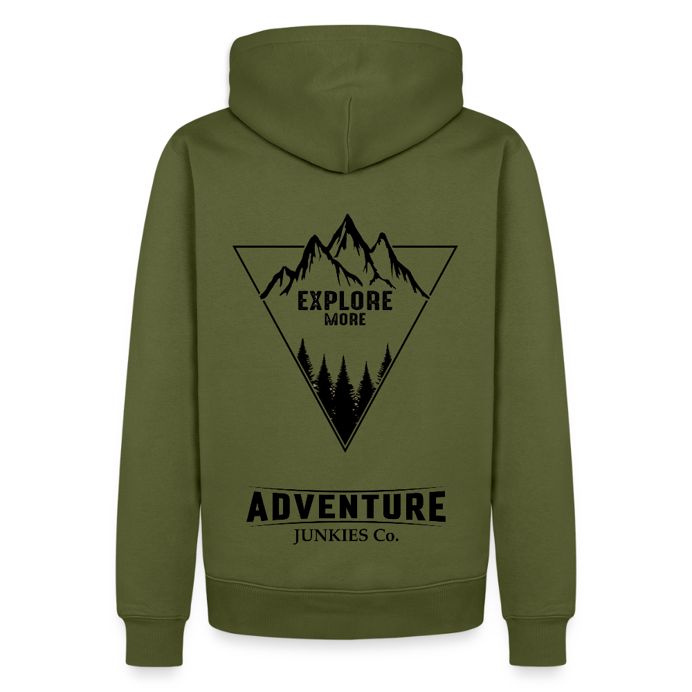 Men’s Premium Hiking / Walking Hoodie - khaki