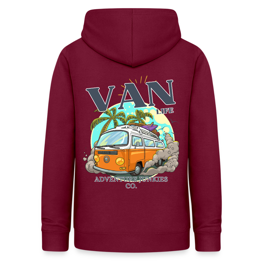 Women's Camping Hoodie - bordeaux