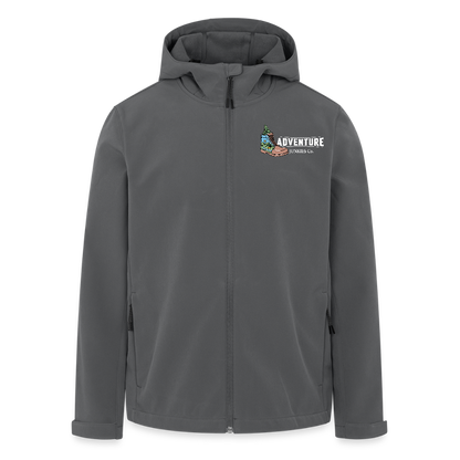 Unisex Recycled Softshell Jacket   THE DISCOVERER!! - anthracite