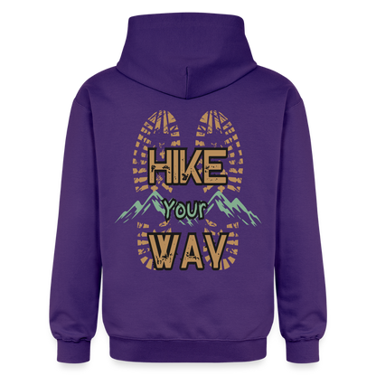 Adult Unisex Midweight Hoodie - purple