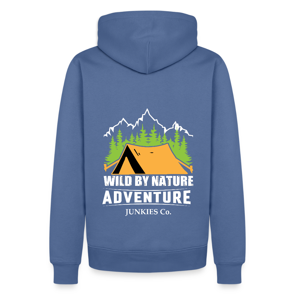 Men’s Premium Camping  Hoodie - stone blue