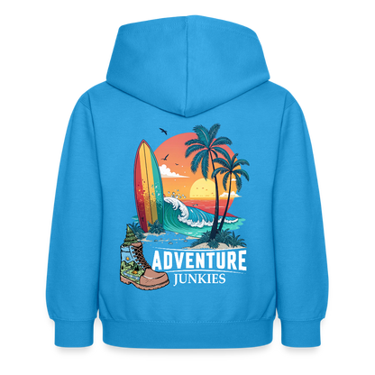 Children's  Unisex Hoodie - sea blue