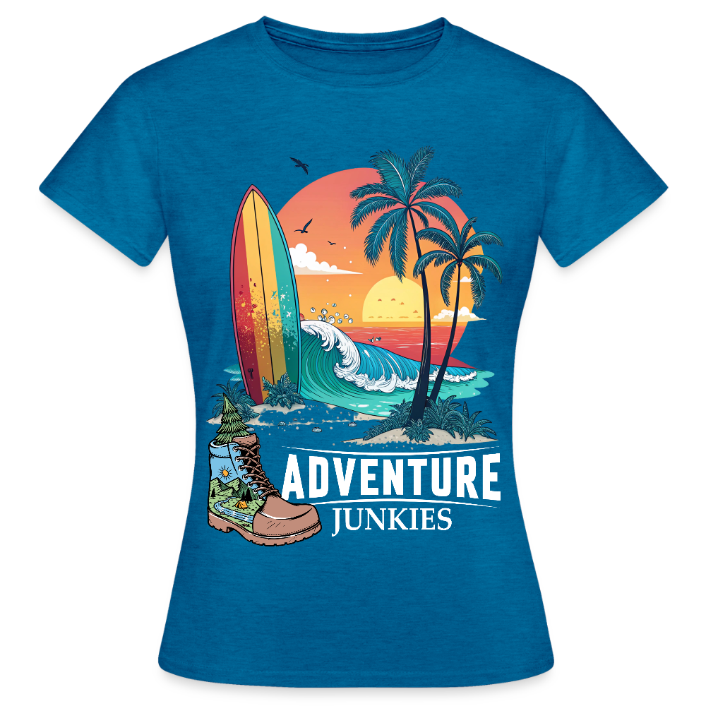 Women's T-Shirt - antique blue sapphire heather