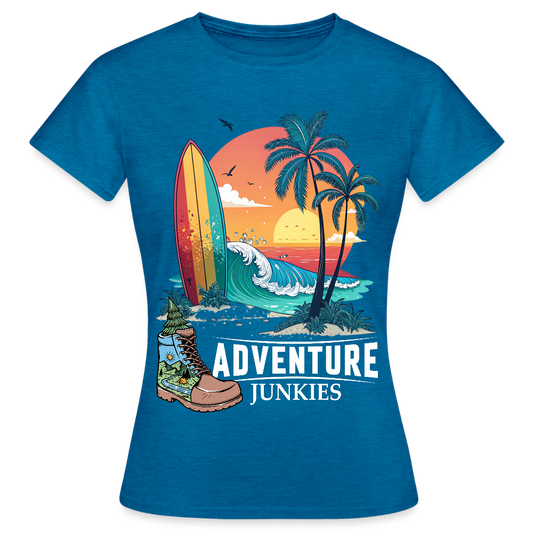 Women's T-Shirt - antique blue sapphire heather