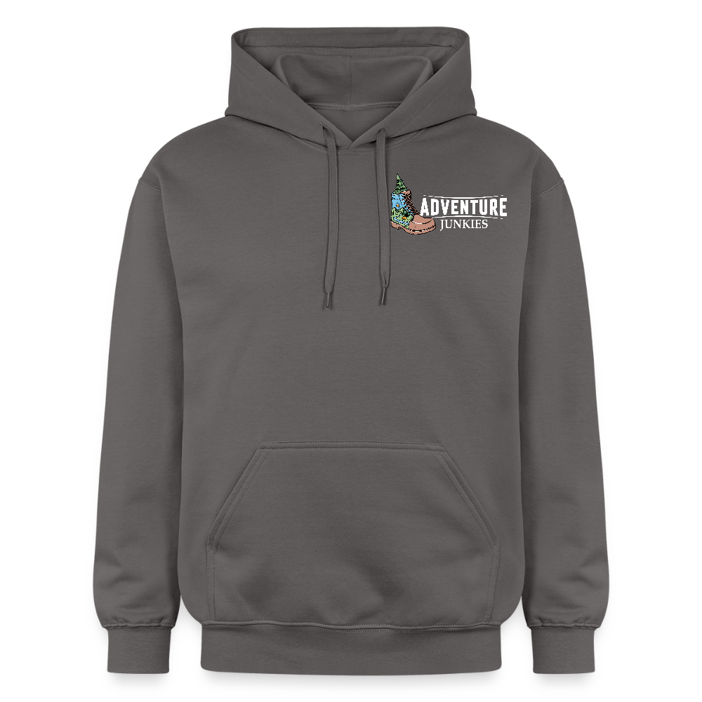 Adult Unisex Midweight Hoodie - dark grey