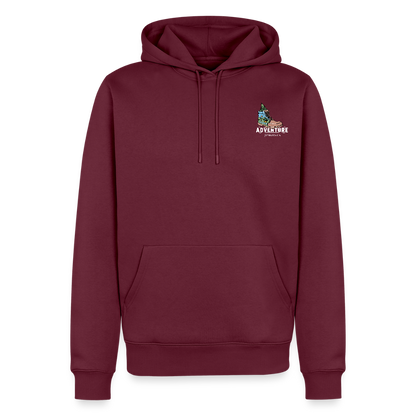 Men’s Premium Water Fun Hoodie - burgundy