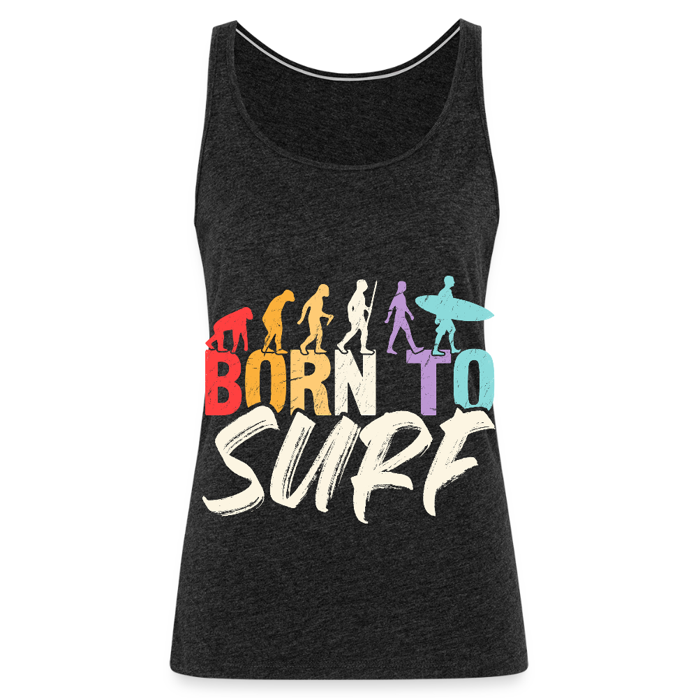 Women’s Premium Tank Top - charcoal grey
