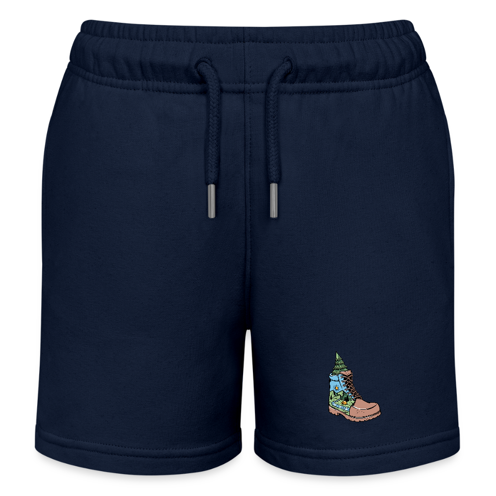 Children's  Organic Jogging Shorts - navy