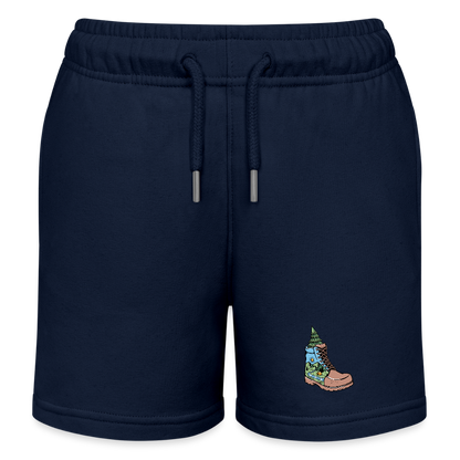 Children's  Organic Jogging Shorts - navy