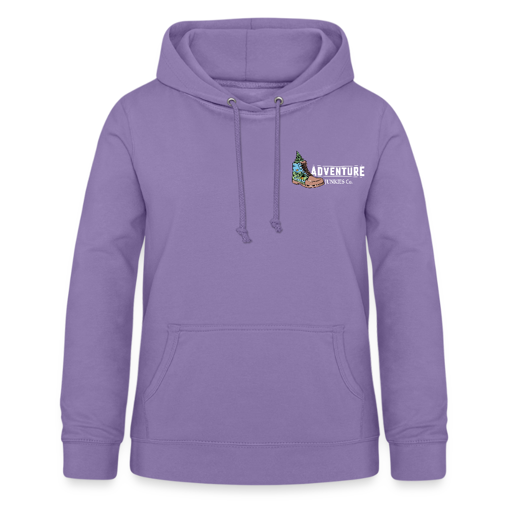 Women's Hoodie Water Adventures - lavender