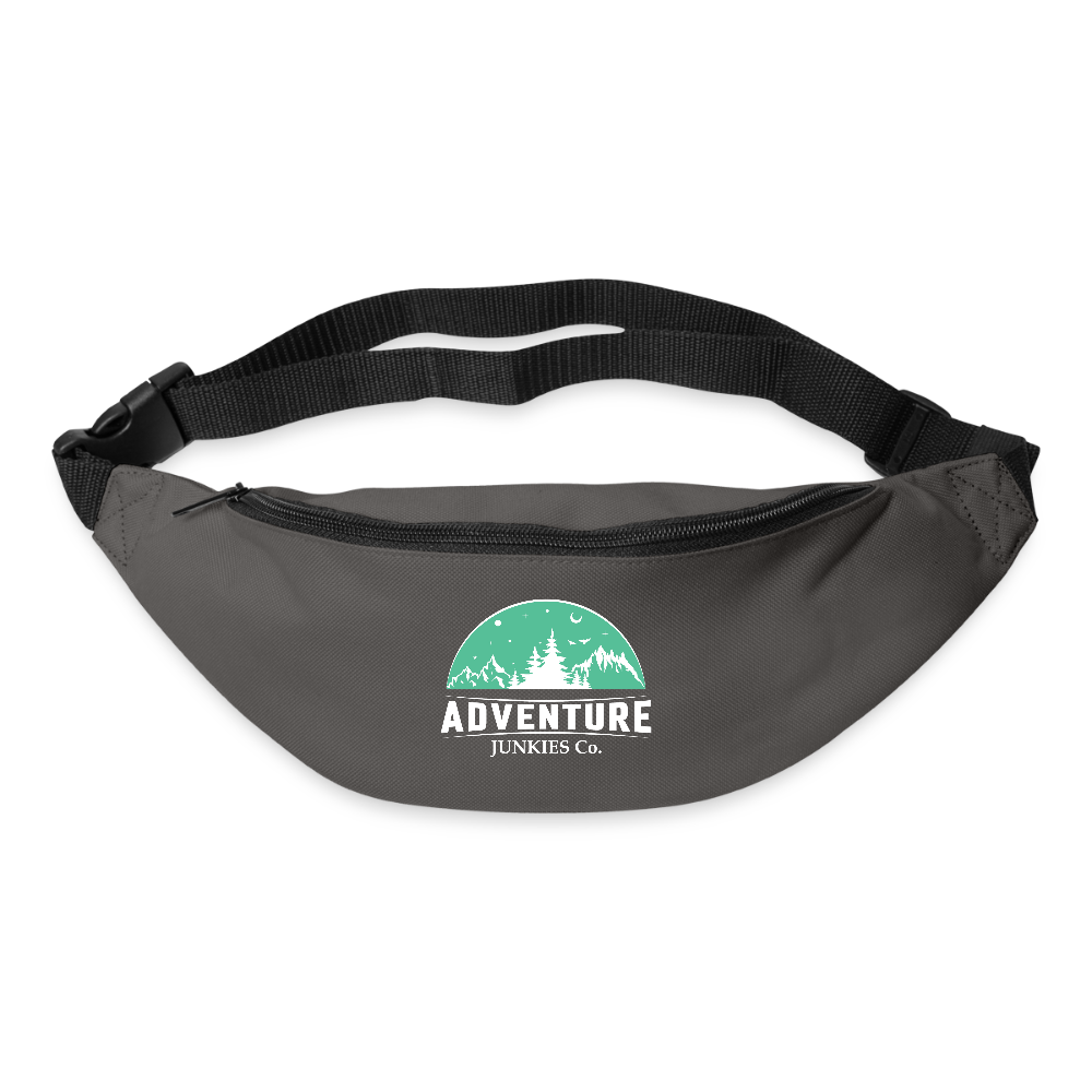 Bum bag Light Green Logo - graphite grey