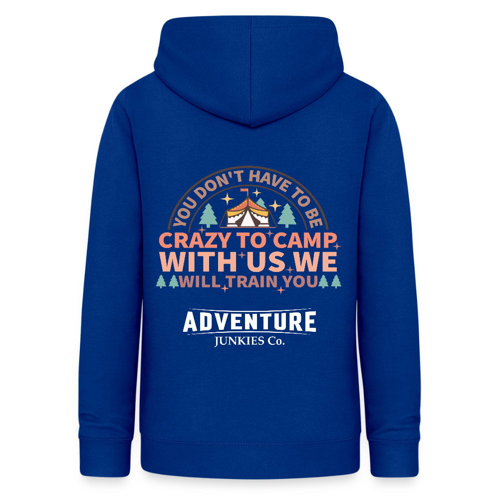 Women's Camping Hoodie - bright royal