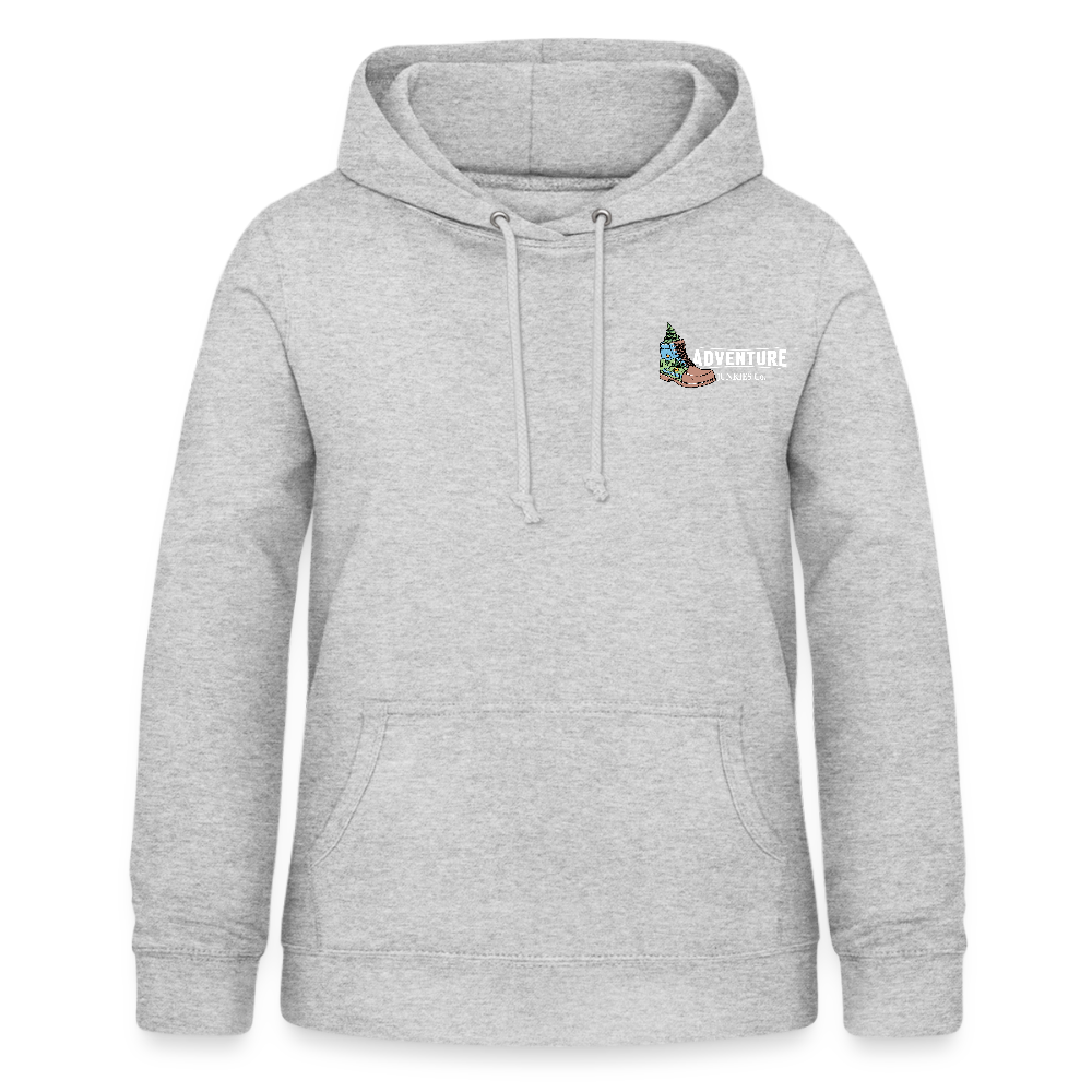 Women's Hoodie Water Adventures - light heather grey