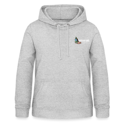 Women's Hoodie Water Adventures - light heather grey