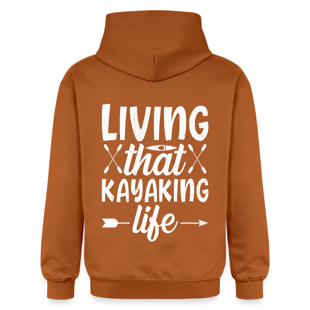 Adult Unisex  Midweight Hoodie - Athletic Orange