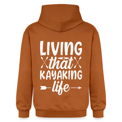 Adult Unisex  Midweight Hoodie - Athletic Orange
