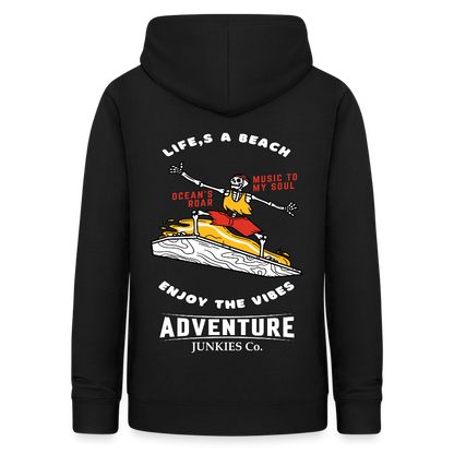 Women's Hoodie Water Adventure - black