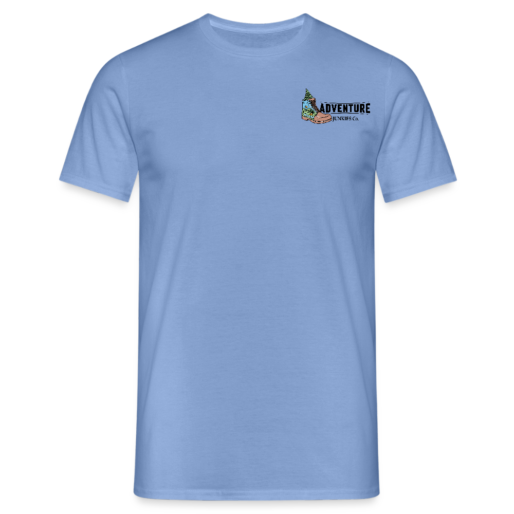 Men's Camping T-Shirt - carolina blue