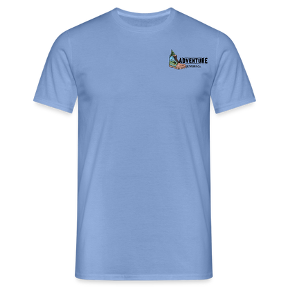 Men's Camping T-Shirt - carolina blue