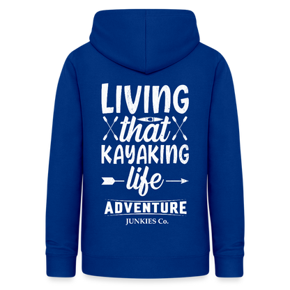 Women's Hoodie Water Adventures - bright royal