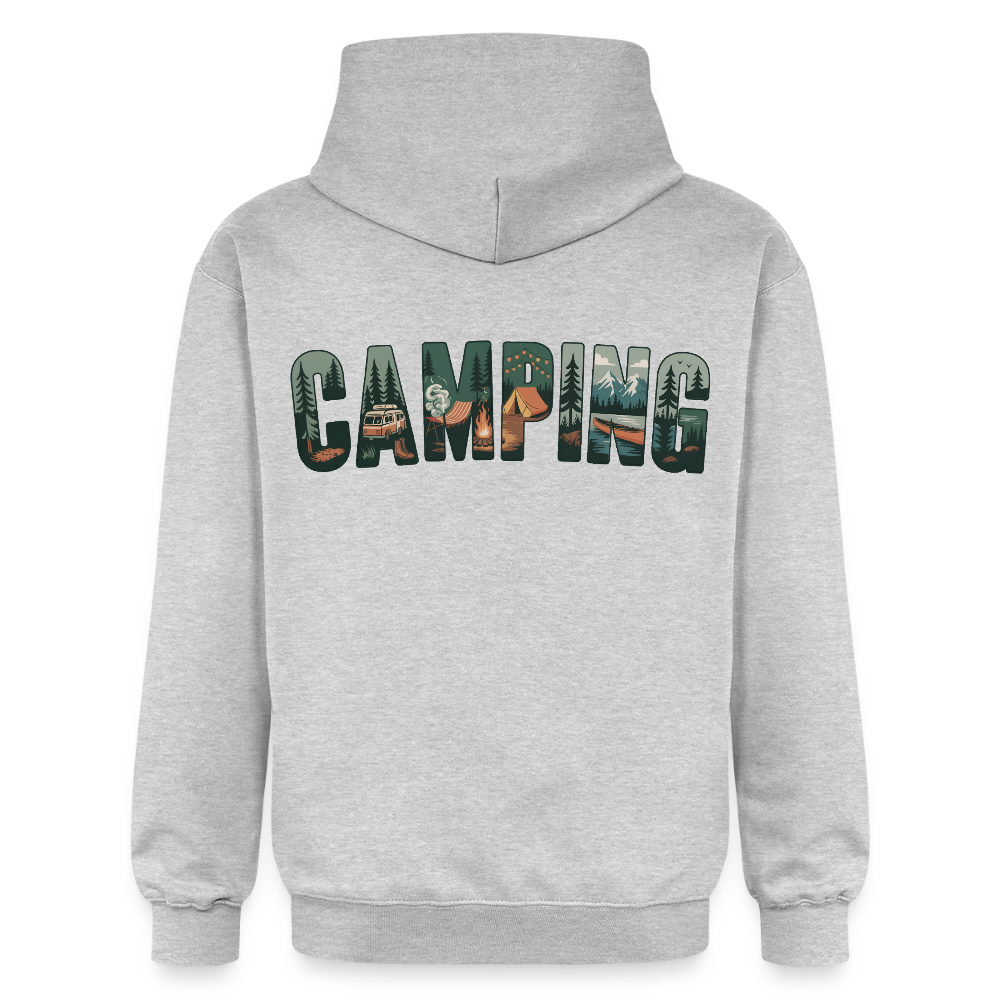 Unisex Midweight Hoodie - light heather grey