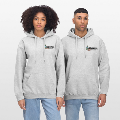 Adult Unisex  Midweight Hoodie - light heather grey
