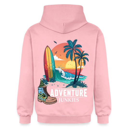 Adult Unisex  Midweight Hoodie - light pink